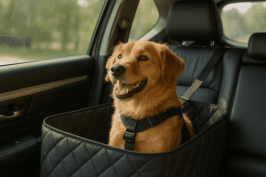 Dog car seat for large dogs, comfortable and safe car travel