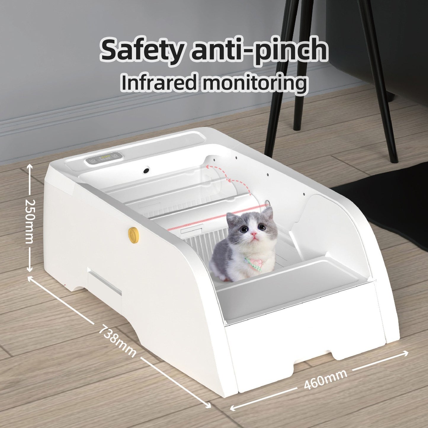 Smart cat litter box