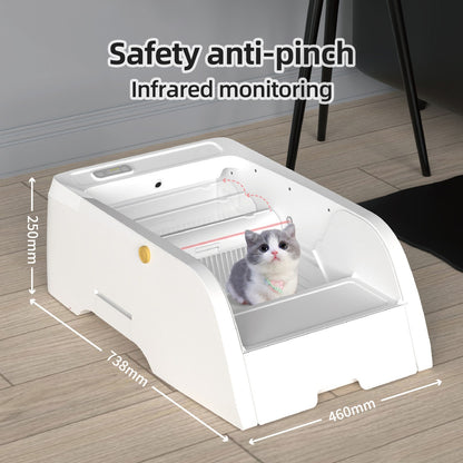 Smart cat litter box