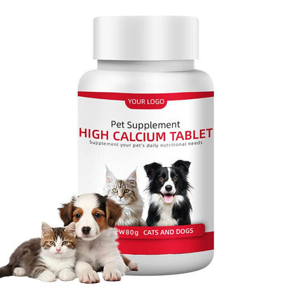 Dog liver supplement high calcium tablet for cats and dogs with natural liver and kidney support ingredients