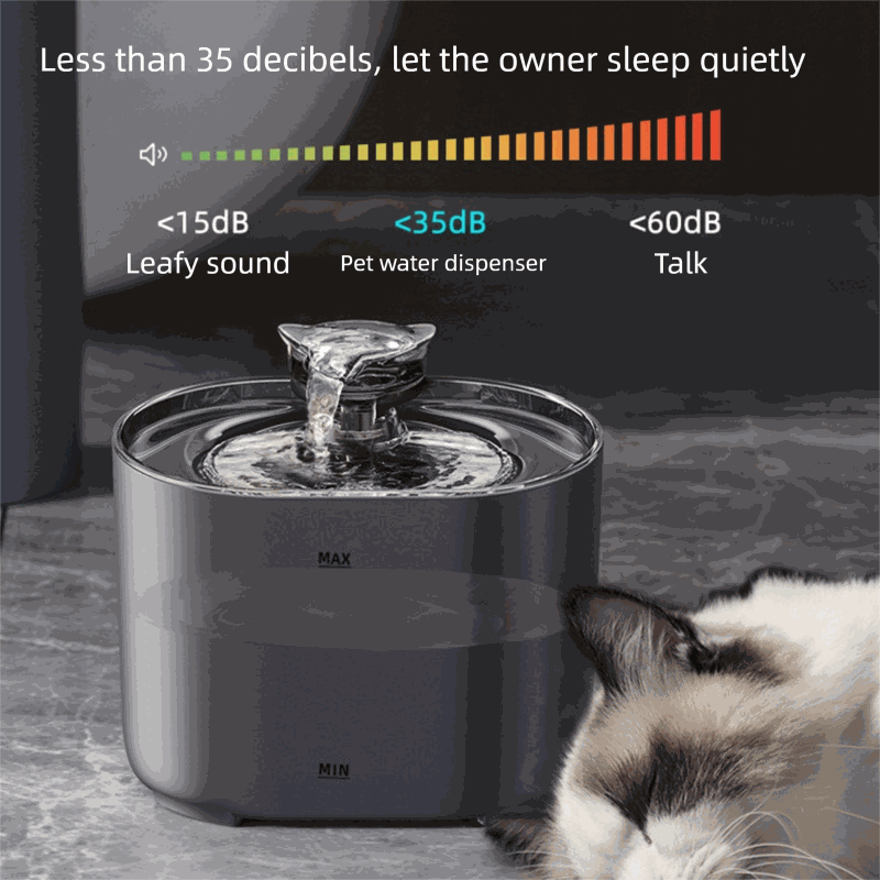 Automatic pet drinking fountain
