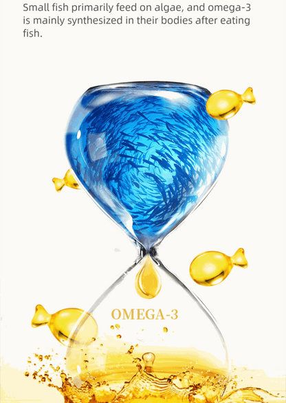 odorless natural pet fish oil capsules rich in omega-3 for dogs and cats