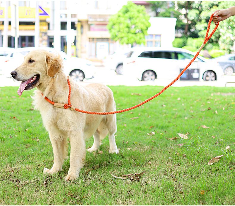 Integrated retractable traction rope