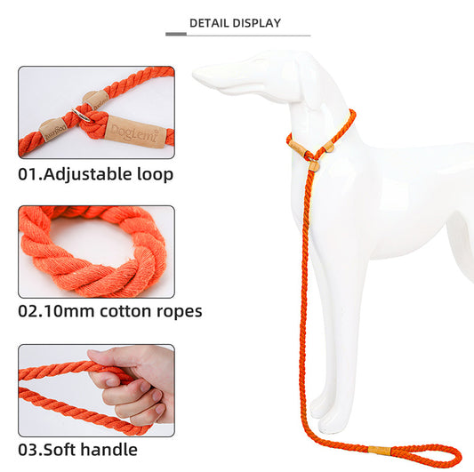 Pet anti slip traction rope