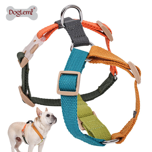 Pet H-shaped multi-color chest harness
