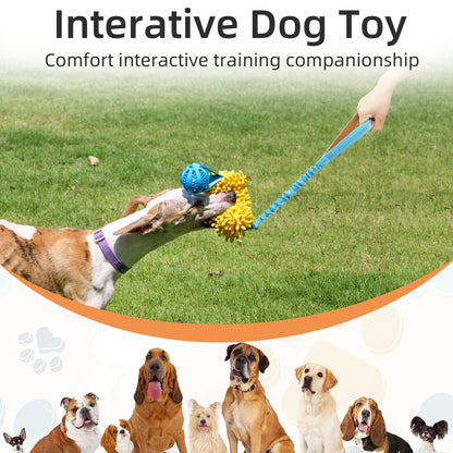 Dog interactive tug-of-war toy