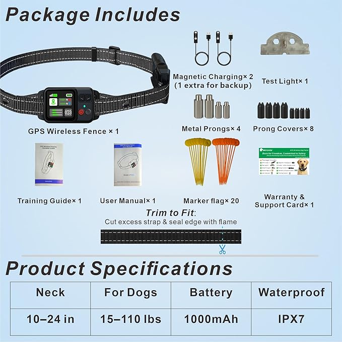 Pet GPS Positioning Collar