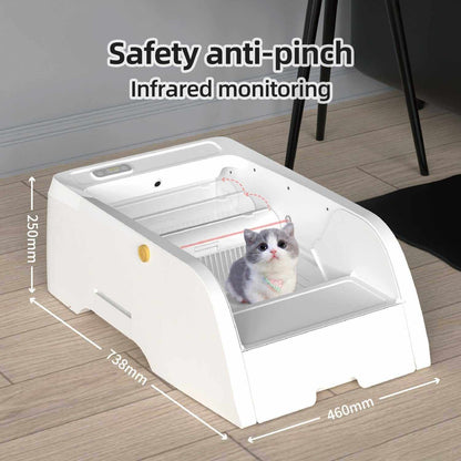 Smart sensor cat litter box