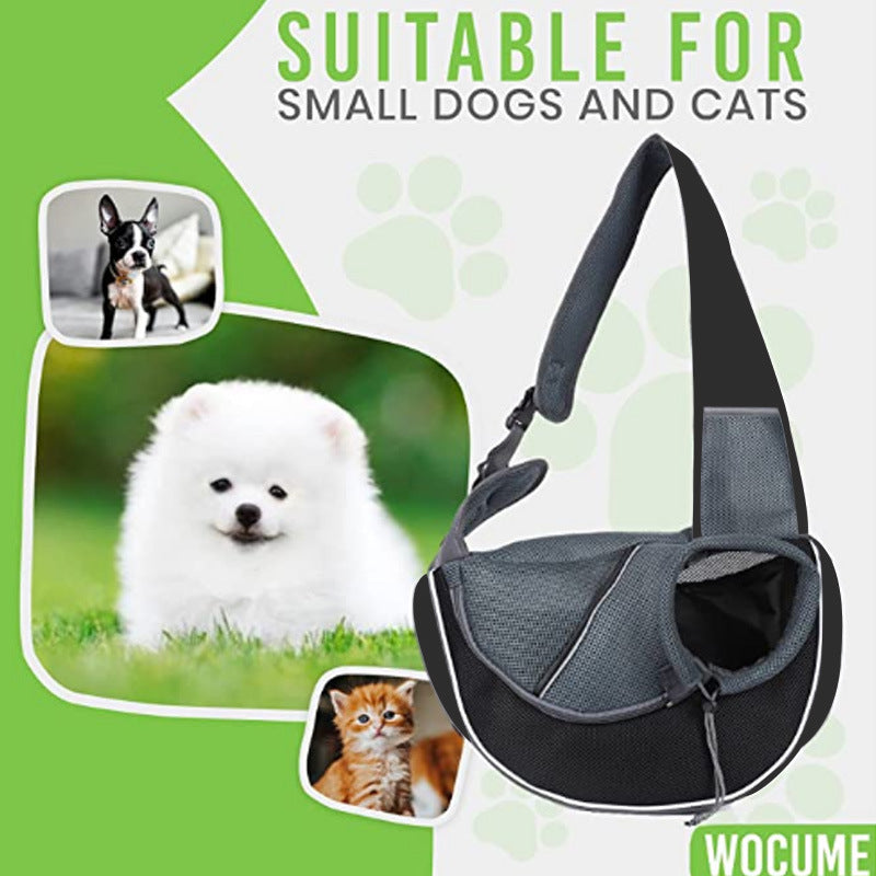 Carrying Pets Bag Women Outdoor Portable Crossbody Bag For Dogs Cats Pet Products suitable for small dogs and cats.