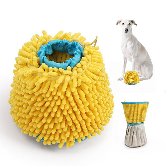 Portable Dog Paw Cleaner Cup with soft silicone bristles for gentle paw washing and mud removal