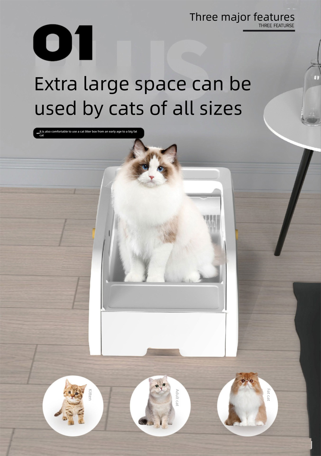 Smart cat litter box