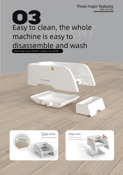 Smart cat litter box