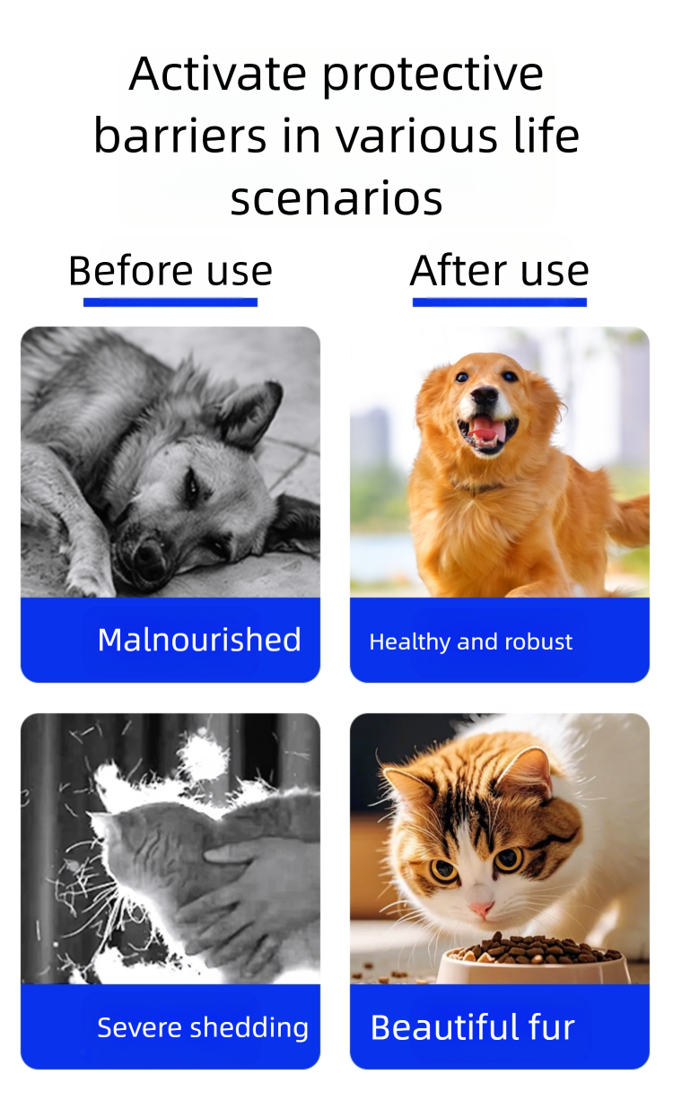 Pet cat and dog deworming meat tablets