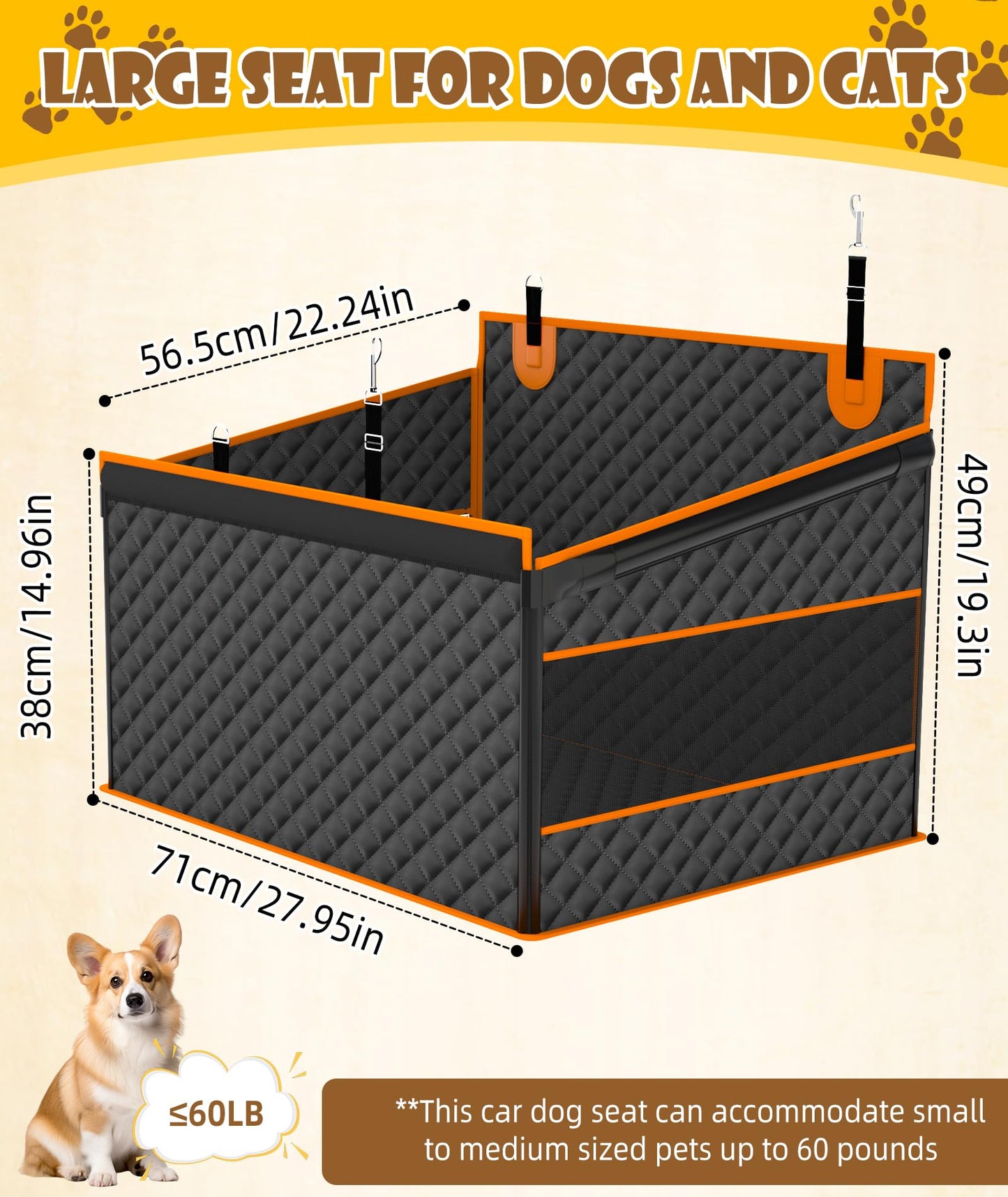 Car pet basket